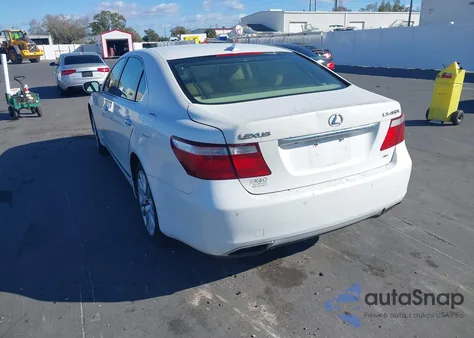 2009 Lexus Ls 460 L from USA, damaged, VIN JTHDL46F095000915